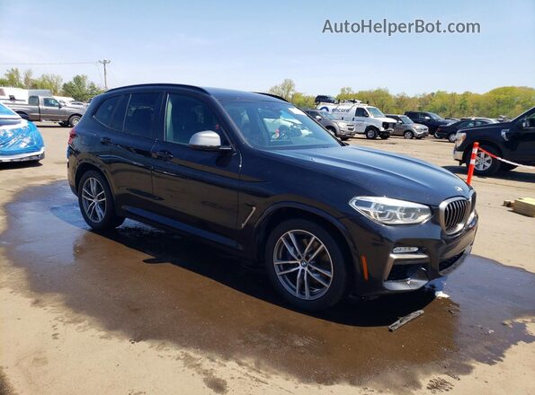 5UXTS3C58J0Y97486 2018 BMW X3 Black Front right
