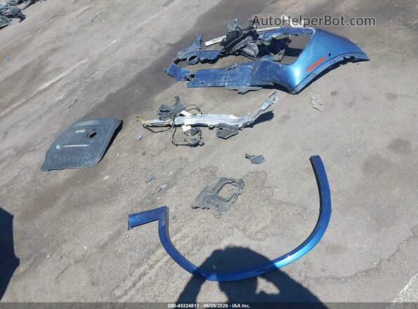 5UXTS3C58J0Z02413 2018 BMW X3 Blue Instrument cluster view