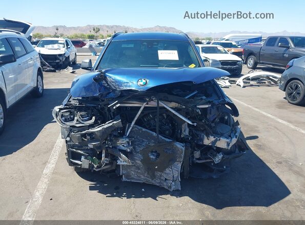 5UXTS3C58J0Z02413 2018 BMW X3 Blue Rear interior view