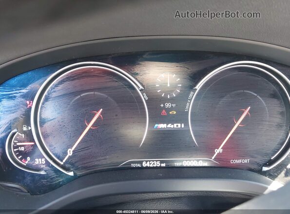 5UXTS3C58J0Z02413 2018 BMW X3 Blue Rear seats view