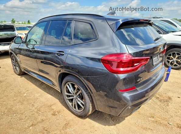 5UXTS3C58KLR72638 2019 BMW X3 Black Rear left