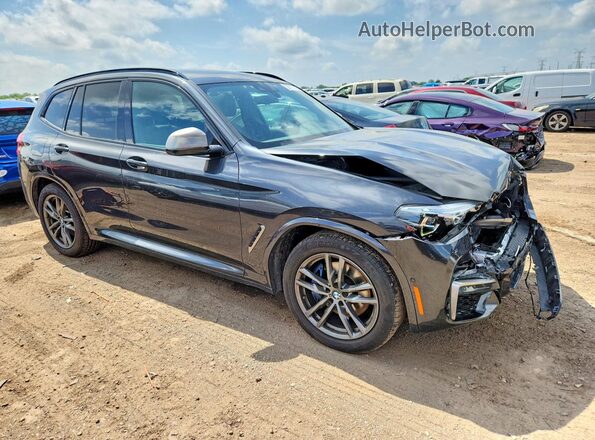 5UXTS3C58KLR72638 2019 BMW X3 Black Front right