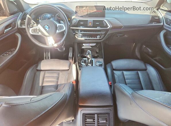 5UXTS3C58KLR73871 2019 BMW X3 Blue 