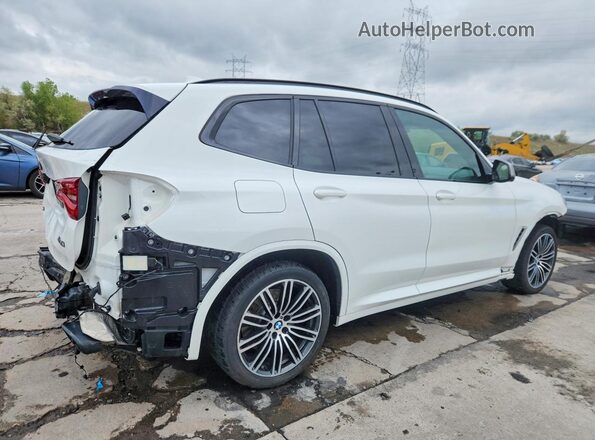 5UXTS3C5XJ0Z00226 2018 BMW X3 White Rear right