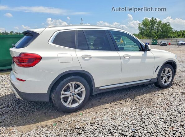 5UXTY3C00L9C69748 2020 BMW X3 White Հետևի աջ