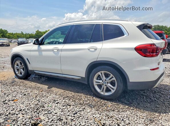 5UXTY3C00L9C69748 2020 BMW X3 White Հետևի ձախ