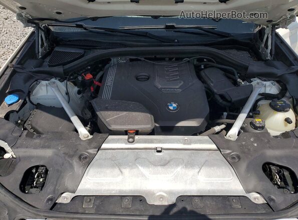 5UXTY3C00L9C69748 2020 BMW X3 White Շարժիչի բաժամունքի տեսք