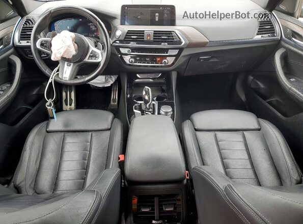 5UXTY3C00M9F31740 2021 BMW X3 Black 