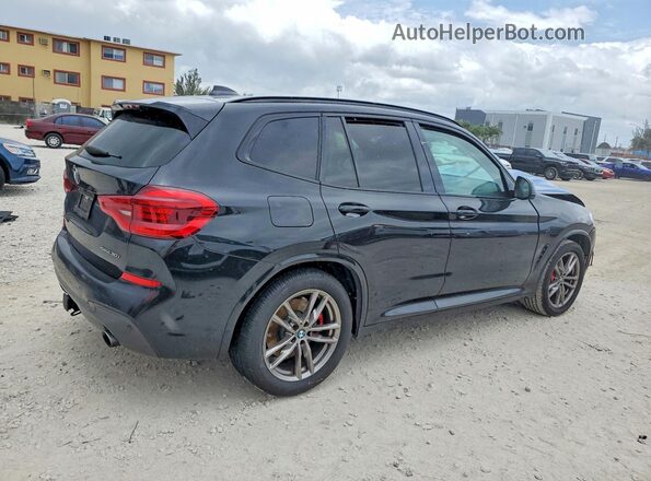 5UXTY3C00M9F31740 2021 BMW X3 Black 