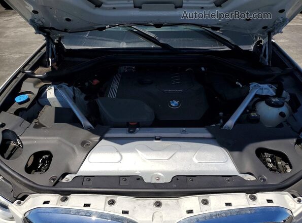 5UXTY3C00M9F79951 2021 BMW X3 White 