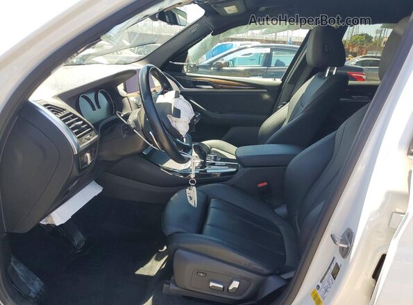 5UXTY3C00M9F79951 2021 BMW X3 White 