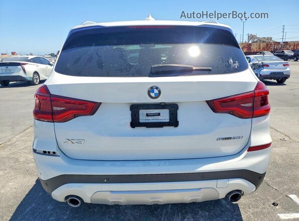 5UXTY3C00M9F79951 2021 BMW X3 White 
