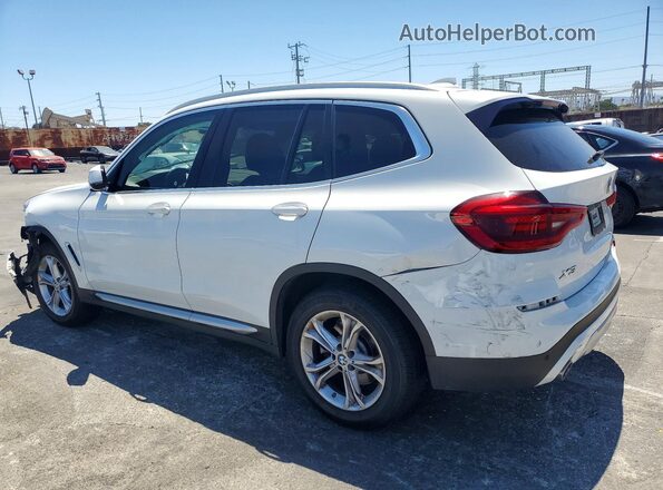 5UXTY3C00M9F79951 2021 BMW X3 White 