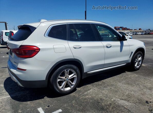 5UXTY3C00M9F79951 2021 BMW X3 White 