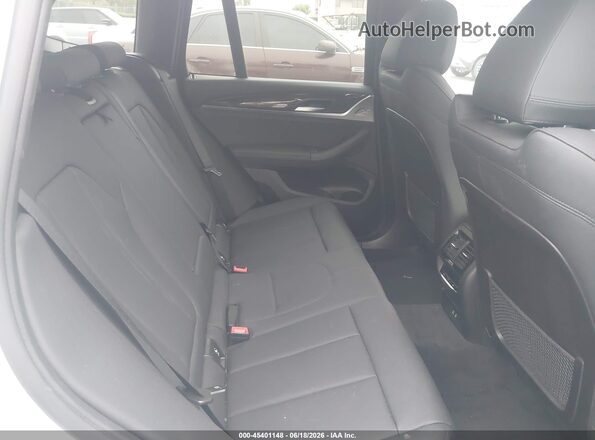 5UXTY3C00M9G04041 2021 BMW X3 White Вид наклейки з VIN-кодом