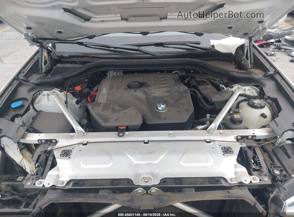 5UXTY3C00M9G04041 2021 BMW X3 White Вид ззаду