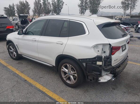 5UXTY3C00M9G04041 2021 BMW X3 White Задня ліва чверть