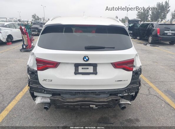 5UXTY3C00M9G04041 2021 BMW X3 White 