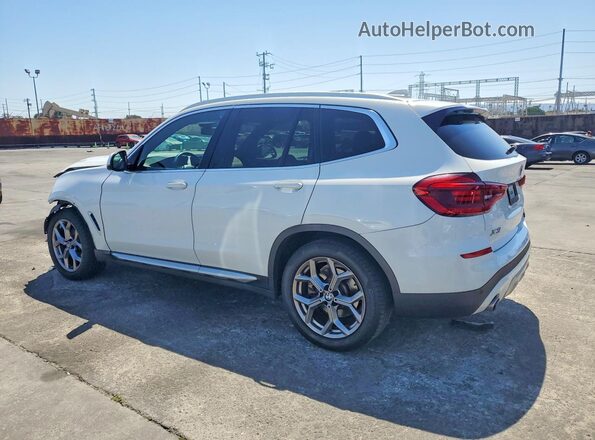 5UXTY3C00M9H83259 2021 BMW X3 White 