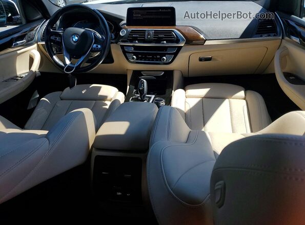 5UXTY3C00M9H83259 2021 BMW X3 White 