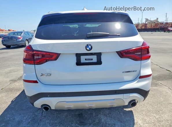 5UXTY3C00M9H83259 2021 BMW X3 White 