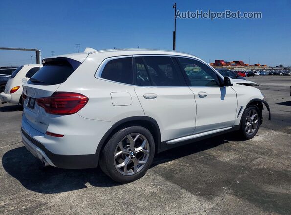 5UXTY3C00M9H83259 2021 BMW X3 White 