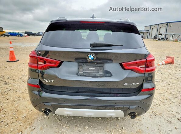 5UXTY3C01M9D87180 2021 BMW X3 Black 