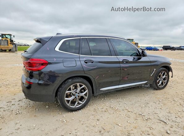 5UXTY3C01M9D87180 2021 BMW X3 Black 