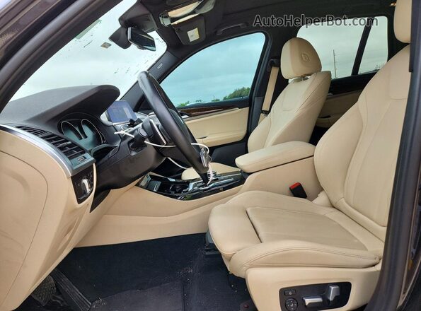 5UXTY3C01M9D87180 2021 BMW X3 Black 