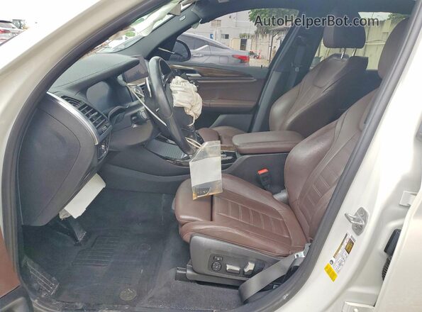 5UXTY3C03L9C08197 2020 BMW X3 White 