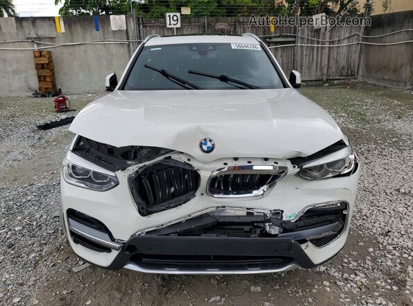 5UXTY3C03L9C08197 2020 BMW X3 White 