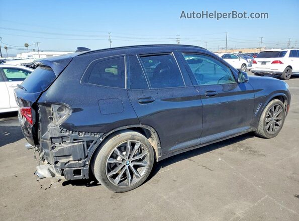 5UXTY3C03L9C16302 2020 BMW X3 Black 