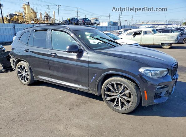 5UXTY3C03L9C16302 2020 BMW X3 Black 