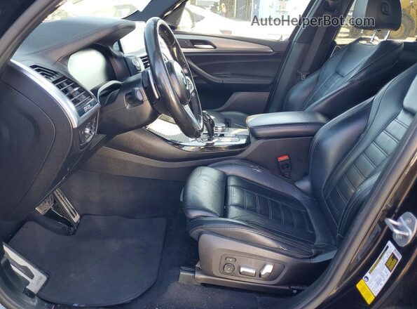 5UXTY3C03L9C16302 2020 BMW X3 Black 