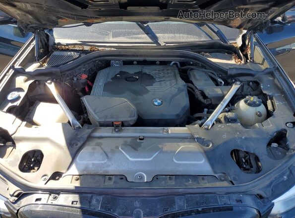 5UXTY3C03L9C16302 2020 BMW X3 Black 