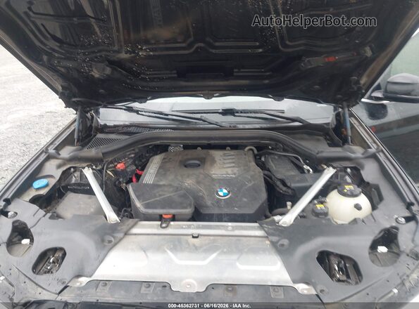 5UXTY3C03LLU71726 2020 BMW X3 Black უკანა ხედი