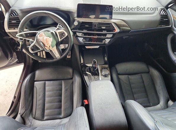 5UXTY3C03LLU72178 2020 BMW X3 Black 