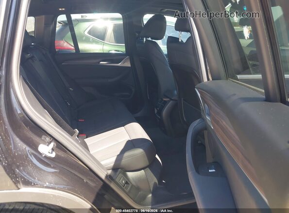 5UXTY3C03M9G70793 2021 BMW X3 Black Vista de la etiqueta del VIN