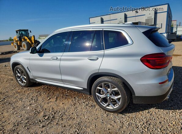 5UXTY3C03M9H21922 2021 BMW X3 Silver Задня ліва чверть