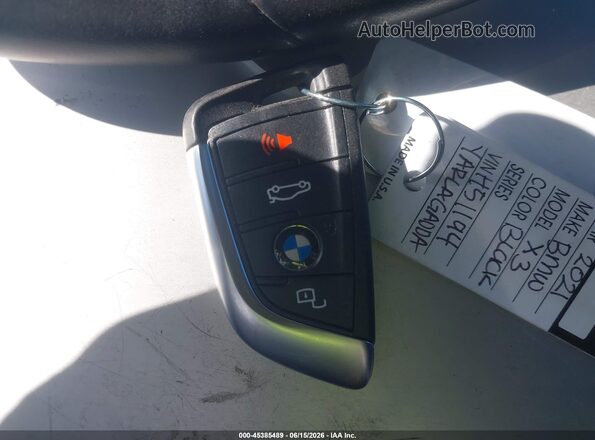 5UXTY3C03M9H51194 2021 BMW X3 Черный Вид панели приборов