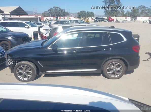 5UXTY3C03M9H51194 2021 BMW X3 Черный 