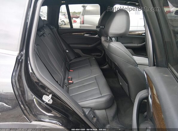 5UXTY3C03M9H98855 2021 BMW X3 Черный Вид наклейки с VIN-кодом