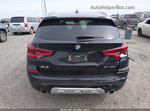 5UXTY3C03M9H98855 2021 BMW X3 Черный 