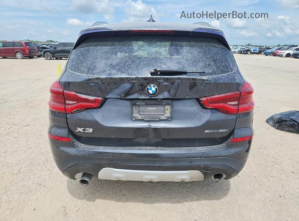 5UXTY3C04L9D63079 2020 BMW X3 Black 