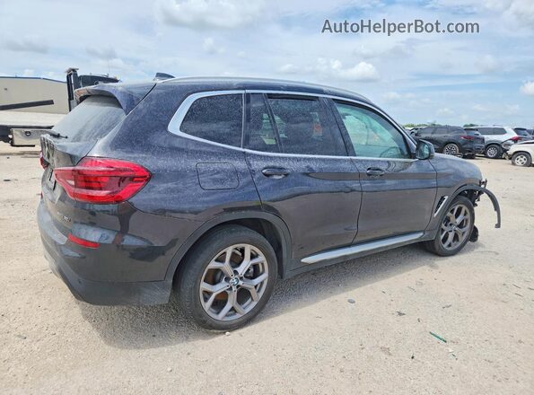 5UXTY3C04L9D63079 2020 BMW X3 Black 