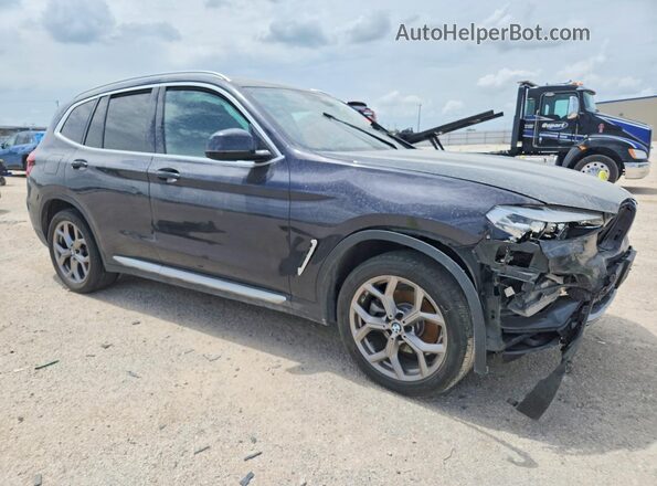 5UXTY3C04L9D63079 2020 BMW X3 Black 