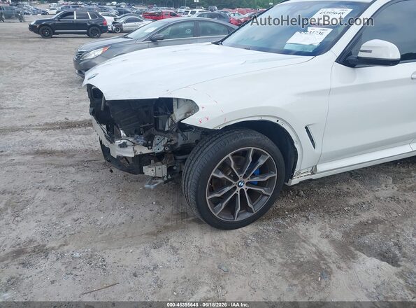 5UXTY3C04LLU71699 2020 BMW X3 White Вид спереду