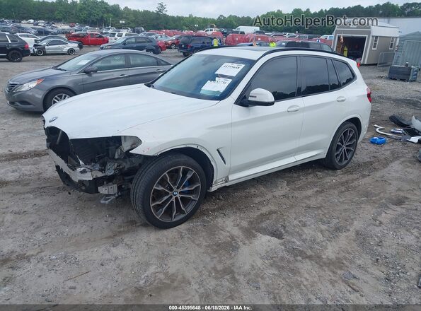 5UXTY3C04LLU71699 2020 BMW X3 White Передня ліва чверть