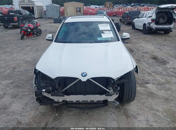 5UXTY3C04LLU71699 2020 BMW X3 White Вид задньої частини салону