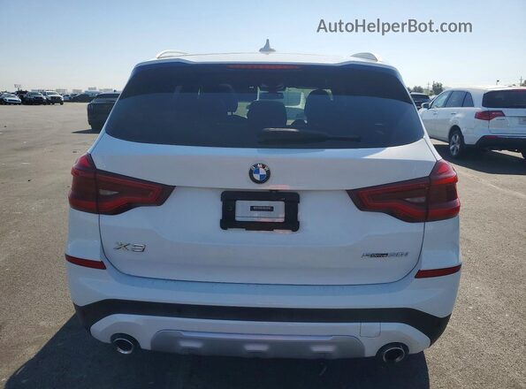 5UXTY3C04M9F43311 2021 BMW X3 White 